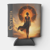 Anpassbare Memento Drink Coozie Solar Eclipse Dosenkühler (Vorderseite)