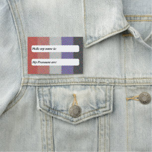 Anpassbare Mod Trippy Cupioromantic Pride-Flagge Namensschild