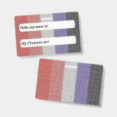 Anpassbare Mod Trippy-Cupioromantic-Prix-Flag Ausweis (Vorder- & Rückseite)
