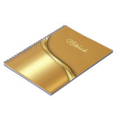 Anpassbare monochrome Foto-Notebooks Notizblock (Linke Seite)