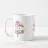 Anpassbare Monogramm-Cups; Ideal für große Ereigni Kaffeetasse (Links)