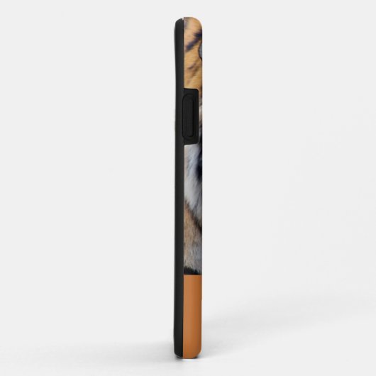 Anpassbare Monogramm mit einem majestätischen Tige Case-Mate iPhone Hülle (Hinten/Rechts)