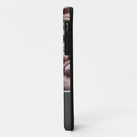 Anpassbare Monogramm mit Kaffeebohnen! Case-Mate iPhone Hülle (Hinten/Links)