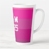 Anpassbare Monogramm und Jahre Milchtasse (Rechts)