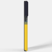 Anpassbare Monogramme mit Niedlichem Strippfarbblo Case-Mate iPhone Hülle (Rückseite / Rechts)