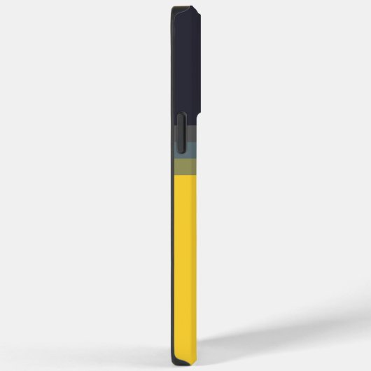 Anpassbare Monogramme mit Niedlichem Strippfarbblo Case-Mate iPhone Hülle (Rückseite / Rechts)