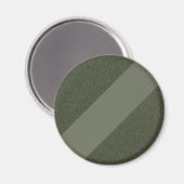 Anpassbare Moosgrüne Streifen-Magnet Magnet (Vorderseite/Rückseite)