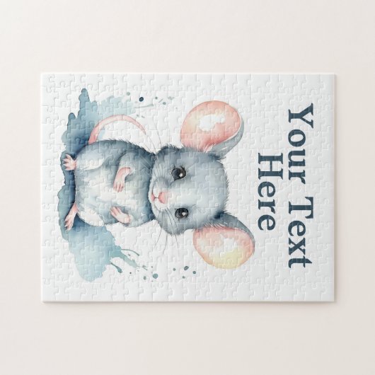 Anpassbare Mousie Puzzle (Horizontal)