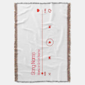 Anpassbare Musik Decke (Vorderseite Vertikal)