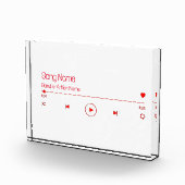 Anpassbare Musik Fotoblock (Rechts)