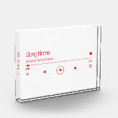 Anpassbare Musik Fotoblock (Links)