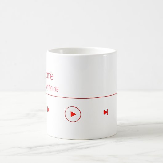 Anpassbare Musik Kaffeetasse (Mittel)