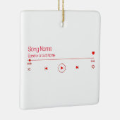 Anpassbare Musik Keramikornament (Rechts)