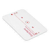 Anpassbare Musik Magnet (Rechte Seite)