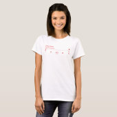 Anpassbare Musik T-Shirt (Vorne ganz)