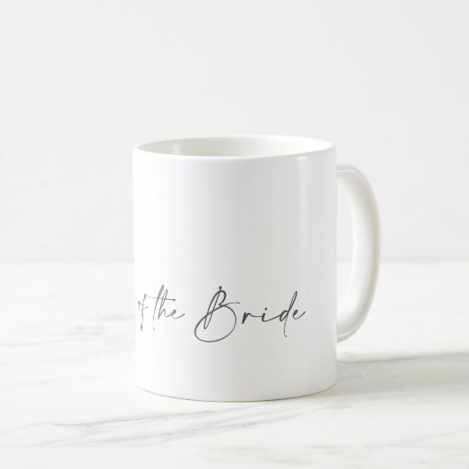 Anpassbare Mutter der Bride-Geschenke-Tasse - OASI Kaffeetasse (VorderseiteRechts)