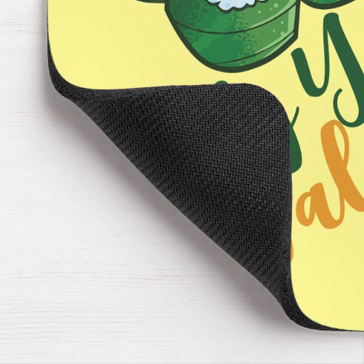 Anpassbare "My Yummy Valentine" Mousepad (Ecke)