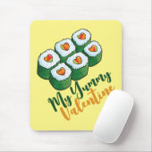 Anpassbare "My Yummy Valentine" Mousepad (Mit Mouse)