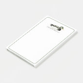 Anpassbare Nachhinweise für Wasserfarbenduck Post-it Klebezettel (angewinkelt)