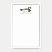 Anpassbare Nachhinweise für Wasserfarbenduck Post-it Klebezettel (Vorderseite)