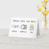 Anpassbare Nachricht Geburtstag Alter nur eine Zah Karte (Gelbe Blume)