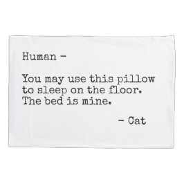 Anpassbare Nachricht vom Tier Kissenbezug