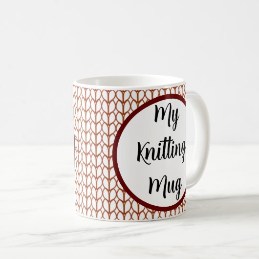 Anpassbare Nachrichtenzuführung Kaffeetasse (VorderseiteRechts)