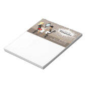 Anpassbare Nageltechniker-Notepad Notizblock (Rotiert)