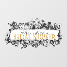 Anpassbare Name Gold Rose Chic Monogram Luxus