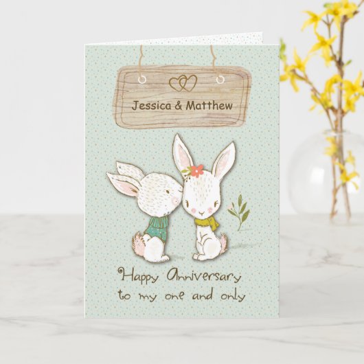 Anpassbare Namen für den Ehegatten Karte (Gelbe Blume)