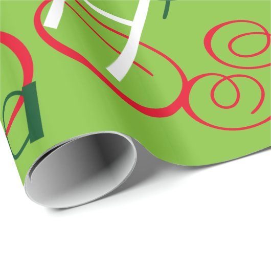 Anpassbare Namen Geschenkpapier (Rolleneckpunkt)