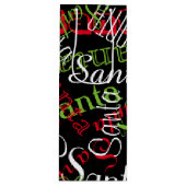 Anpassbare Namen Geschenktüte Für Weinflaschen (Vorderseite)