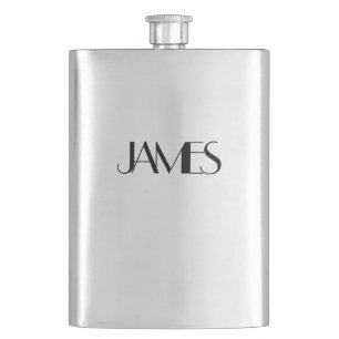 Anpassbare Namensflasche Flachmann