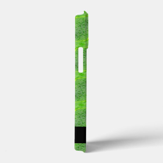 Anpassbare Namensmodelle für Blätter mit Wasserfal Case-Mate iPhone Hülle (Rückseite / Rechts)