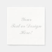 Anpassbare Napkins - Hinzufügen von Text oder Desi Serviette (Vorderseite)