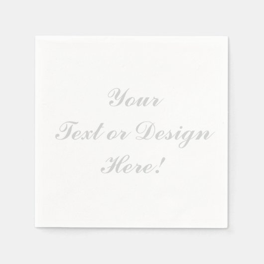 Anpassbare Napkins - Hinzufügen von Text oder Desi Serviette (Vorderseite)