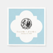 Anpassbare Napkins - Hinzufügen von Text oder Desi Serviette (Vorderseite)