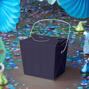 Anpassbare Navy Blue Attraktiv Ausstieg Geschenkschachtel