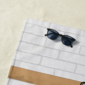 Anpassbare Netball-Uniform Strandtuch (Beispiel)