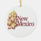 Anpassbare New Mexico Ornament mit Yucca (Vorne)