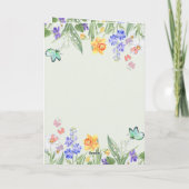 Anpassbare Niedliche Beagle Osterzeit Karte (Rückseite)