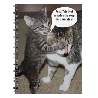 Anpassbare Niedliche Katzen-Notebooks Notizblock