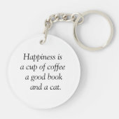 Anpassbare Niedliche Kleinigkeit Schlüsselanhänger (Rückseite)