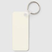 Anpassbare Niedliche Lächelkatze Schlüsselanhänger (Rückseite)