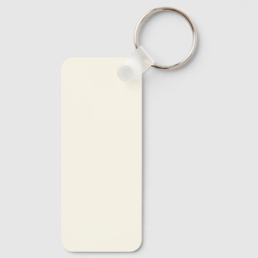 Anpassbare Niedliche Lächelkatze Schlüsselanhänger (Rückseite)