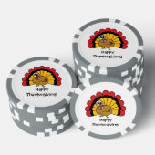 Anpassbare Niedliche Türkei Pokerchips (Stapel)