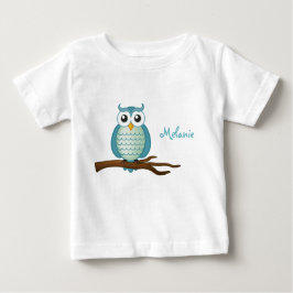 Anpassbare Niedliche Wasserschale Baby T-shirt