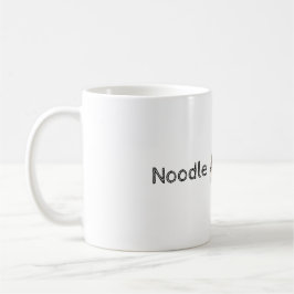 Anpassbare Noodle-Trend-Tasse Kaffeetasse