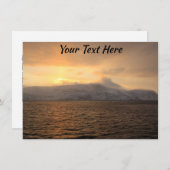 Anpassbare norwegische Winterkastenkarte (Vorne/Hinten)