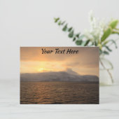 Anpassbare norwegische Winterkastenkarte (Stehend Vorderseite)